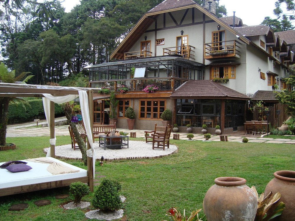 Espaços da Pousada da Pedra na Serra da Mantiqueira